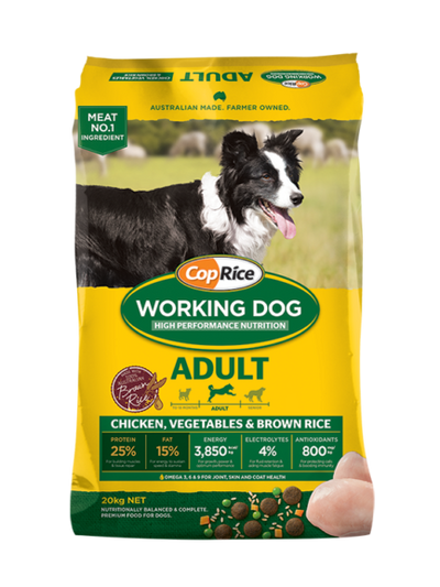 Coprice Working Dog Chicken 20kg - High Performance Dog Food