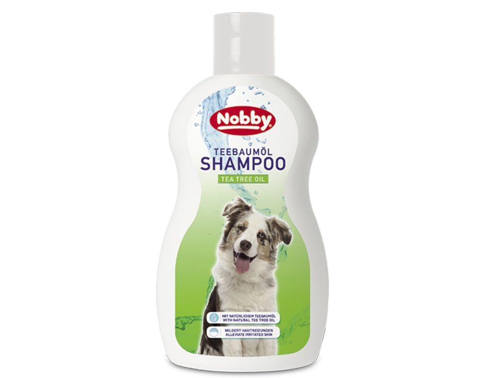 Tea Tree Oil Dog Shampoo 300ml - Natural Cleansing Formula by Nobby