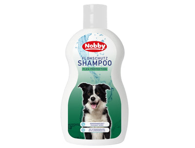 Flea Protection Dog Shampoo 300ml - Lemongrass Formula by Nobby