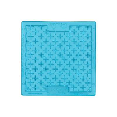 LickiMat Buddy Cat - Slow Feeder Licking Mat for Anxiety & Boredom | Turquoise