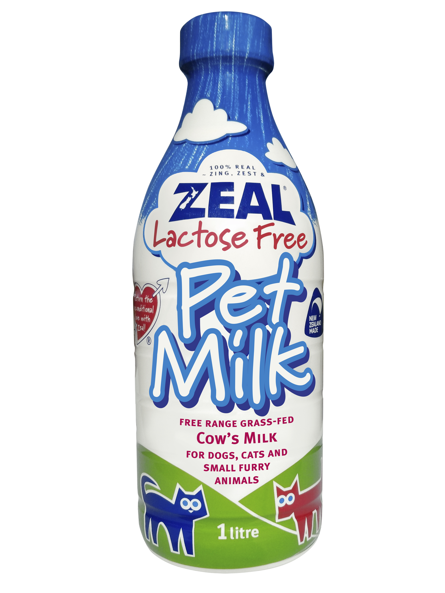 Zeal Lactose-Free Pet Milk - For Dogs & Cats | 380ml & 1L