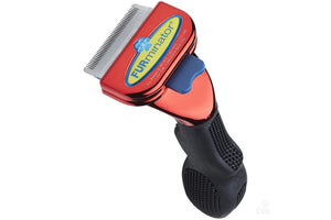 Furminator: Dog Small Long Hair Tool Metallic red