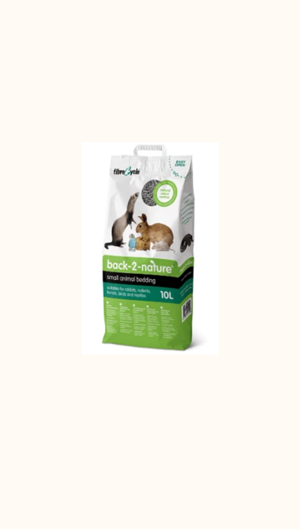Back 2 Nature Small Animal Bedding - 10L