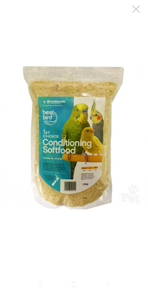 Best Bird 1st Choice Softfood 1.5kg