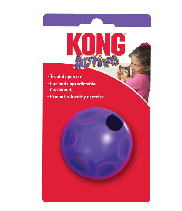 KONG Treat Dispensing Ball Cat Toy