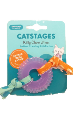 Dental Kitty Chew Wheel – Catnip Cat Toy