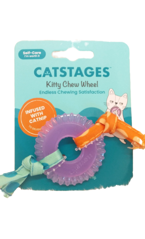 Dental Kitty Chew Wheel – Catnip Cat Toy