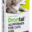 Drontal Worm Treatment for Cats 6kg+ - 2 Pack