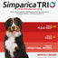 Simparica Trio Chewable for Dogs 40.1-60kg - 3 Pack