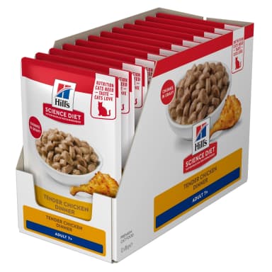 Hill's Science Diet Adult Urinary & Hairball Control Chicken 12 x 85g