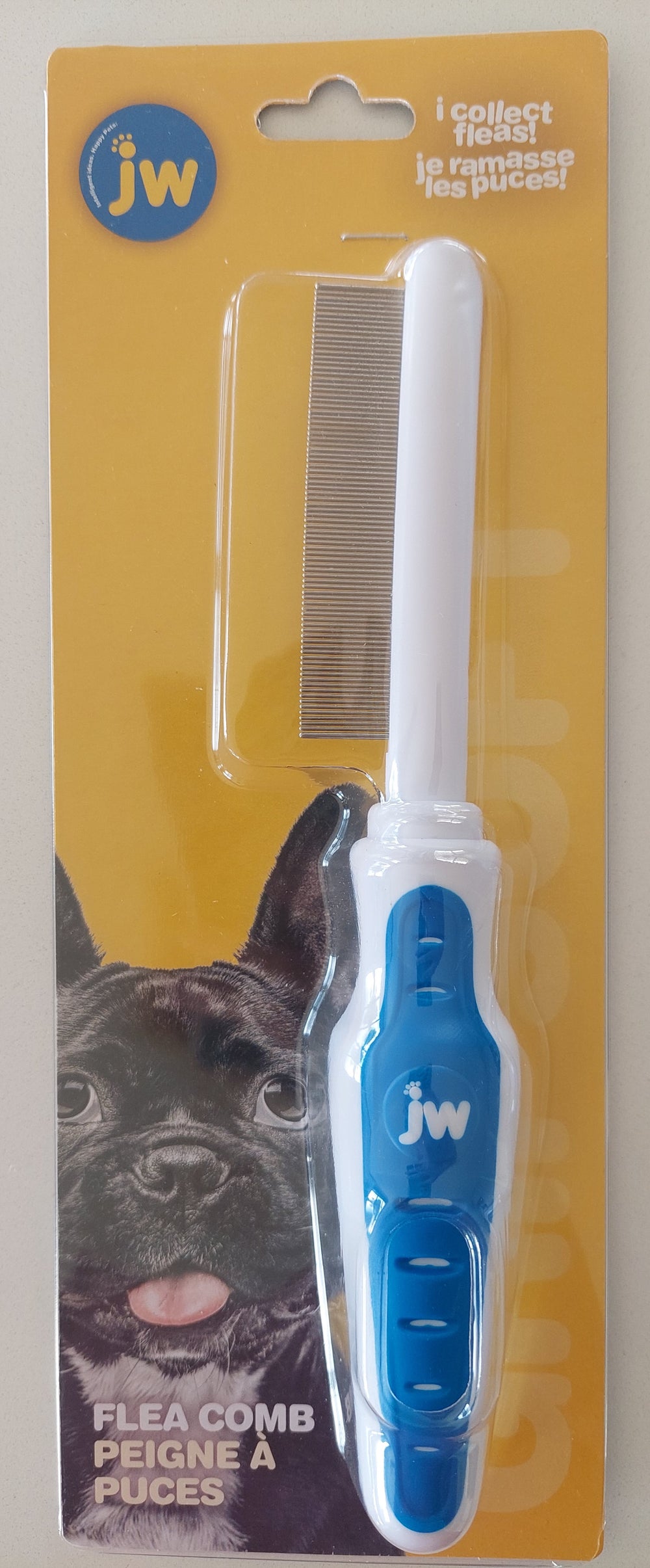 JW Flea Comp dog Grooming  yellow