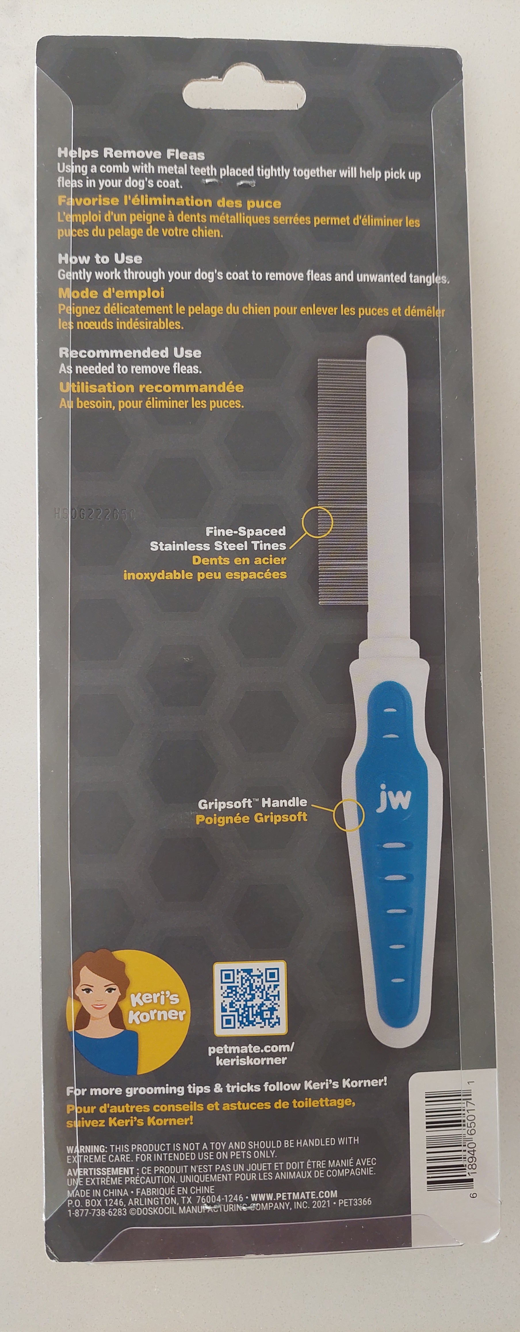 JW Flea Comp dog Grooming 