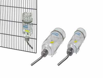 Glass Drinking Bottle for Rodents 355ml - Water Bottle by Nobby