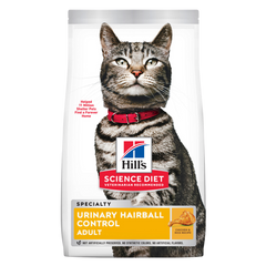Hill's Science Diet Adult Urinary Hairball Control Chicken Dry Cat Food