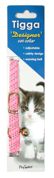 Tigga Reflective Stretch Cat Collar