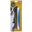 JW Comfort Comb Soft Grip Blue/White Dog Grooming