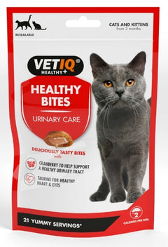 VetIQ Healthy Bites Urinary Care Cat Treats - 65g