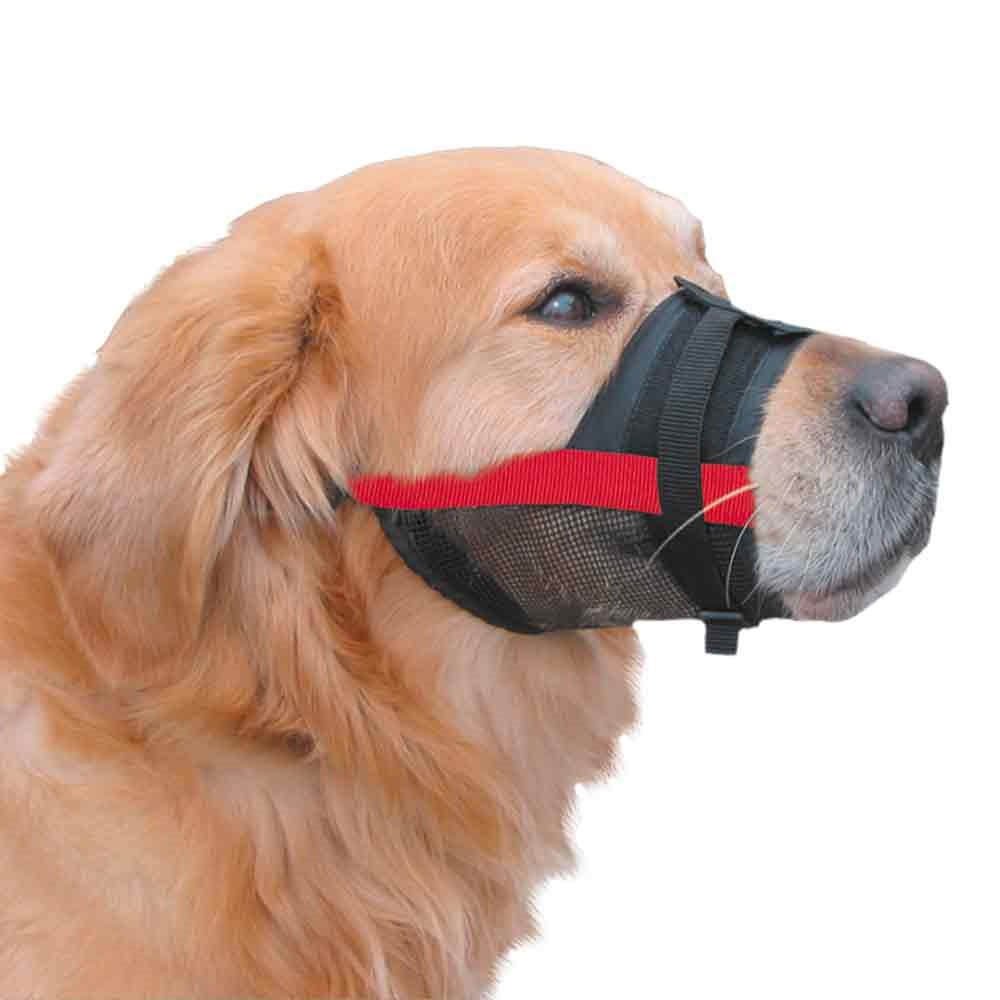Nylon Dog Muzzle Adjustable - Breathable, Washable | 5 Sizes, 3 Colors