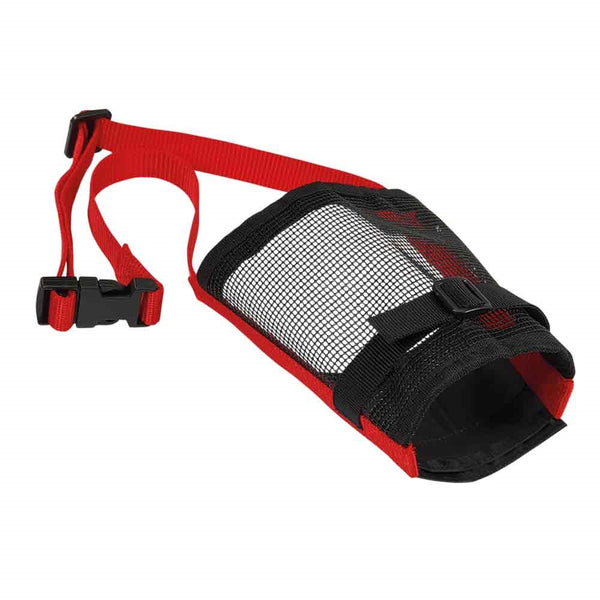 Nylon Dog Muzzle Adjustable - Breathable, Washable | 5 Sizes, 3 Colors