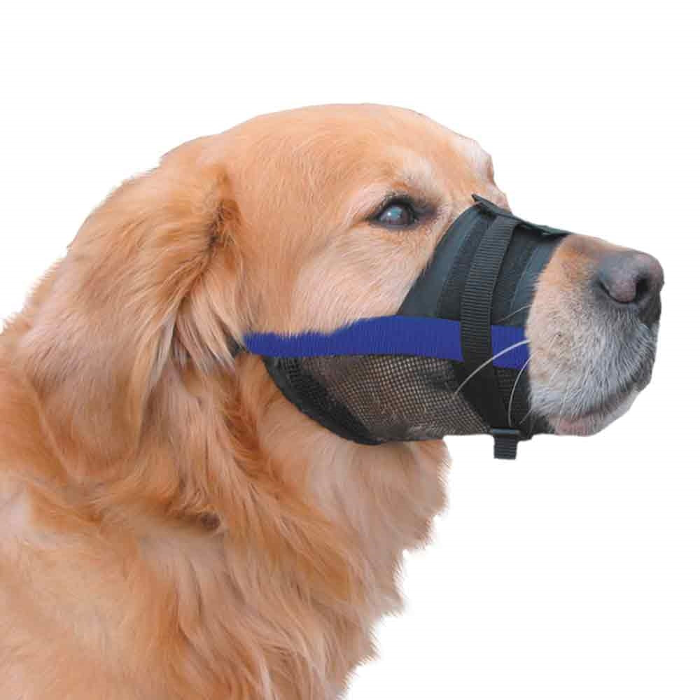 Nylon Dog Muzzle Adjustable - Breathable, Washable | 5 Sizes, 3 Colors