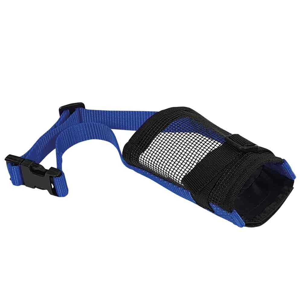 Nylon Dog Muzzle Adjustable - Breathable, Washable | 5 Sizes, 3 Colors