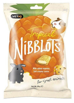 Nibblots Tropical Small Animal Treats - 30g