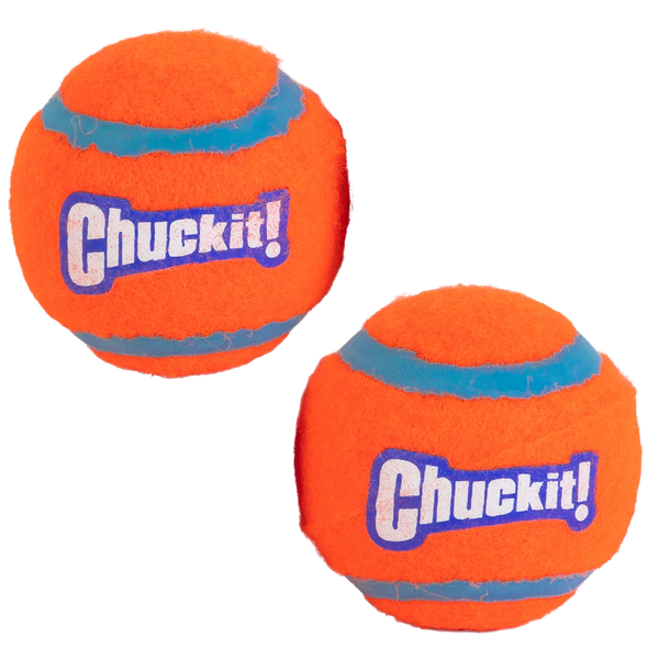Chuckit! Tennis Balls 2-Pack – Small or Medium
