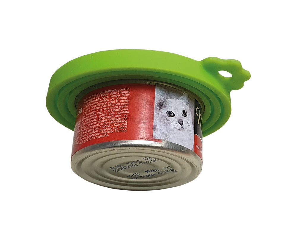 Silicone Lid for Pet Food Tins - 3 Sizes (6.5cm, 7.5cm, 8.5cm) Dishwasher Safe