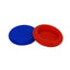 Silicone Can Lid Pack of 2 - 9cm Pet Food Container Covers (Red & Blue)