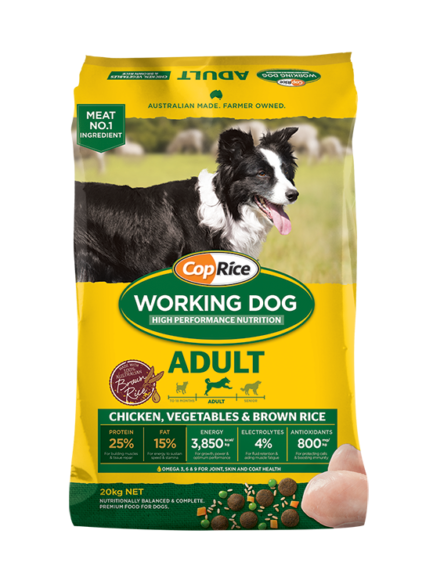 Coprice Working Dog Chicken 20kg - High Performance Dog Food