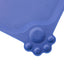 Silicone Pet Bowl Mat Canto - Non-Slip with Raised Edge for Dogs & Cats | Blue 47x30cm