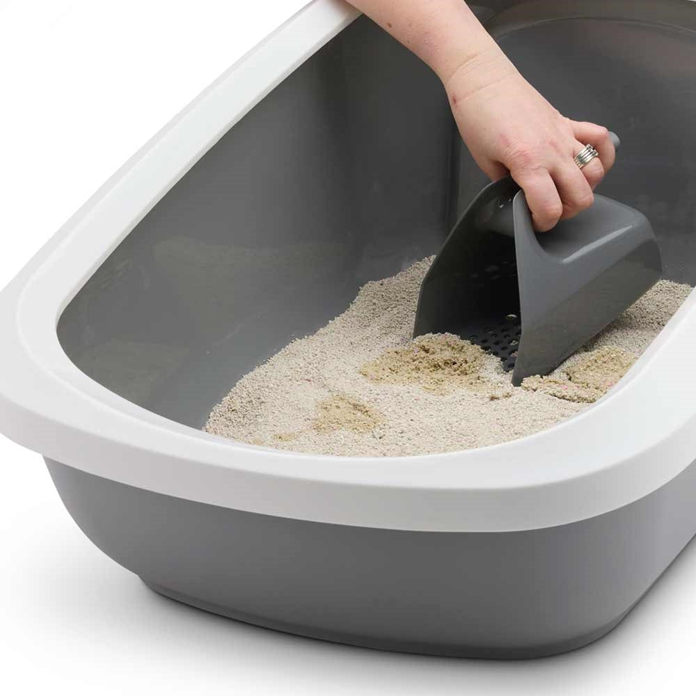 Cat Litter Scoop Sift Buddy - Ergonomic Litter Tray Scoop | Easy Clean Design