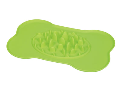 Slow Feeder Mat Silicone 41x27cm - Anti-Gulping Pet Feeding Mat