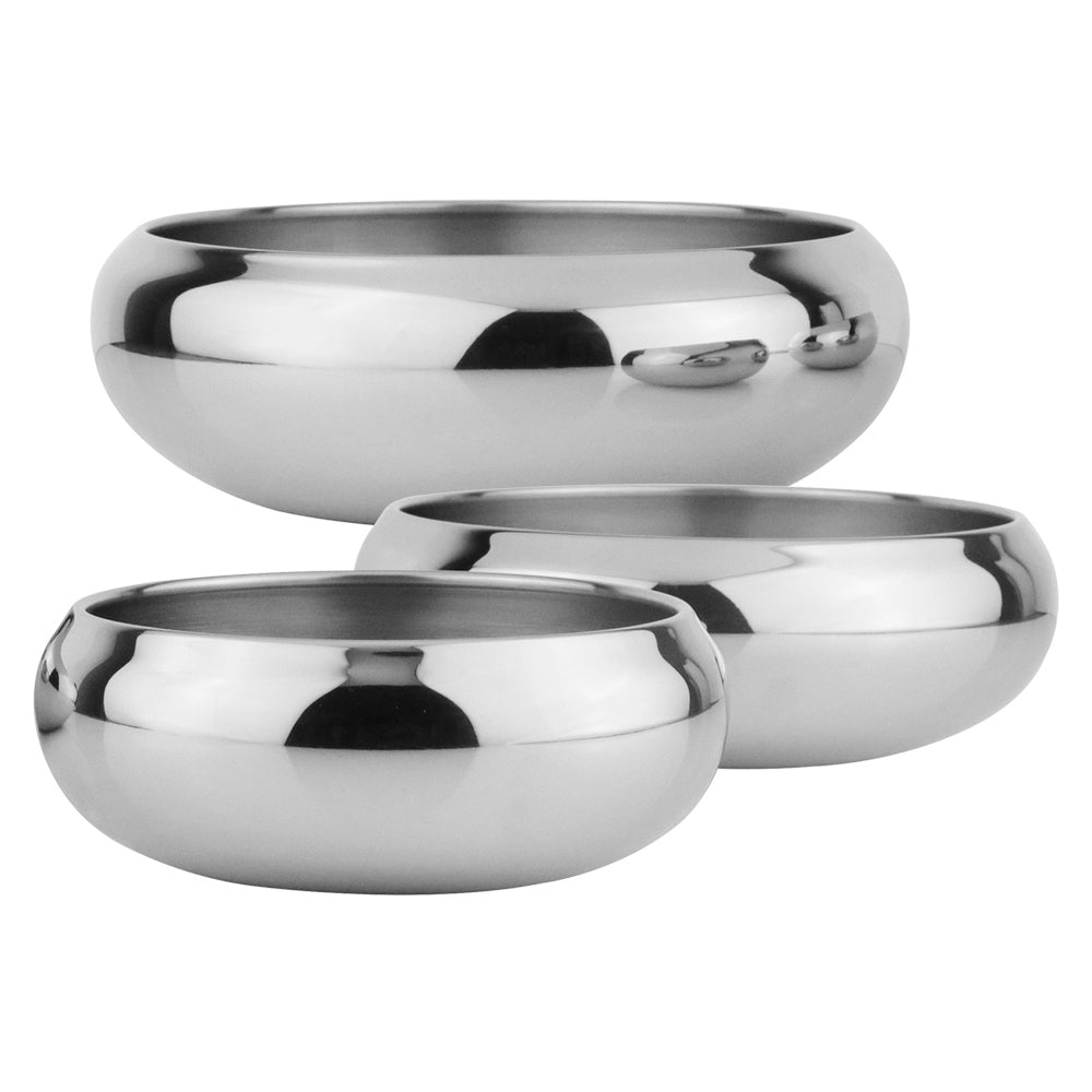 Asil Stainless Steel Dog Bowl 1150ml - Non-Slip Premium Design