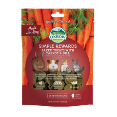 Oxbow Simple Rewards Carrot & Dill Baked Treats