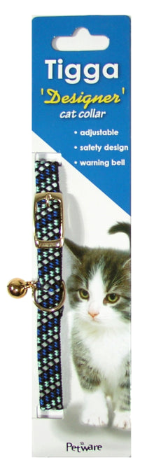 Tigga Reflective Stretch Cat Collar