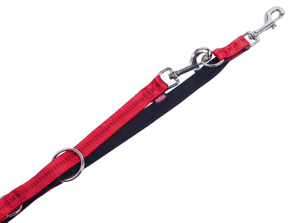 Training leash "Soft Grip red