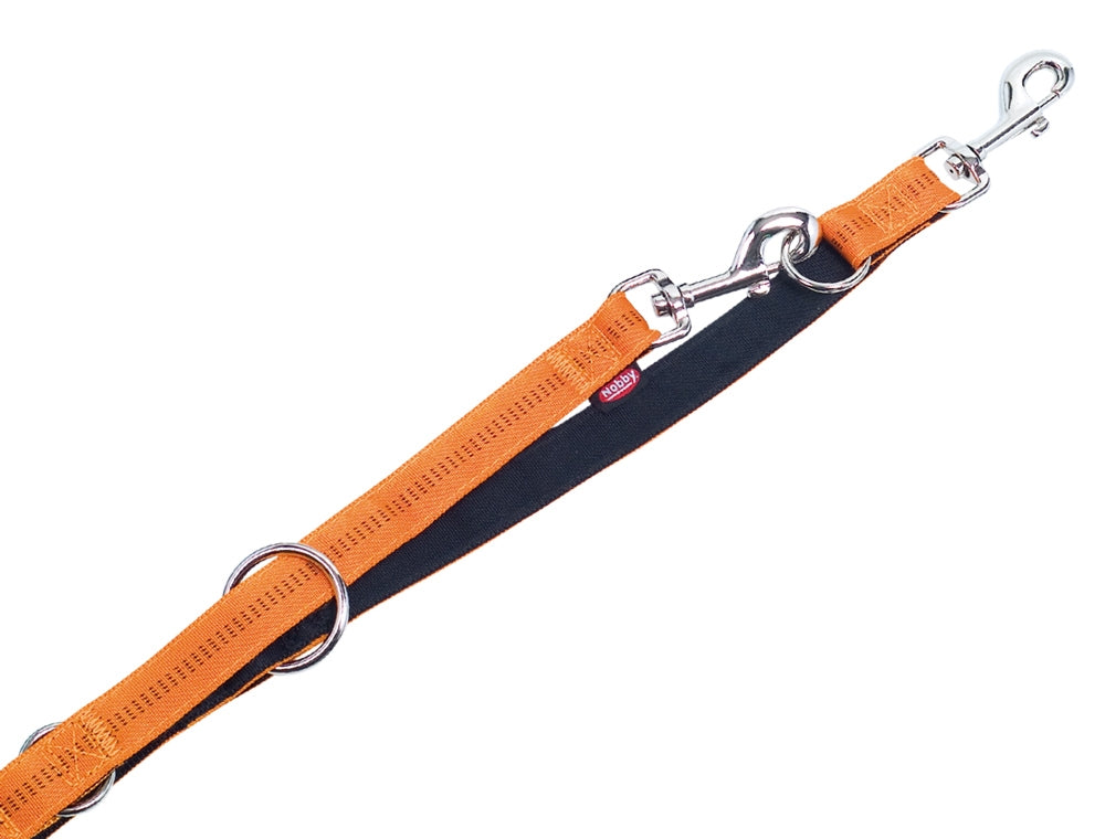 Training leash "Soft Grip orange