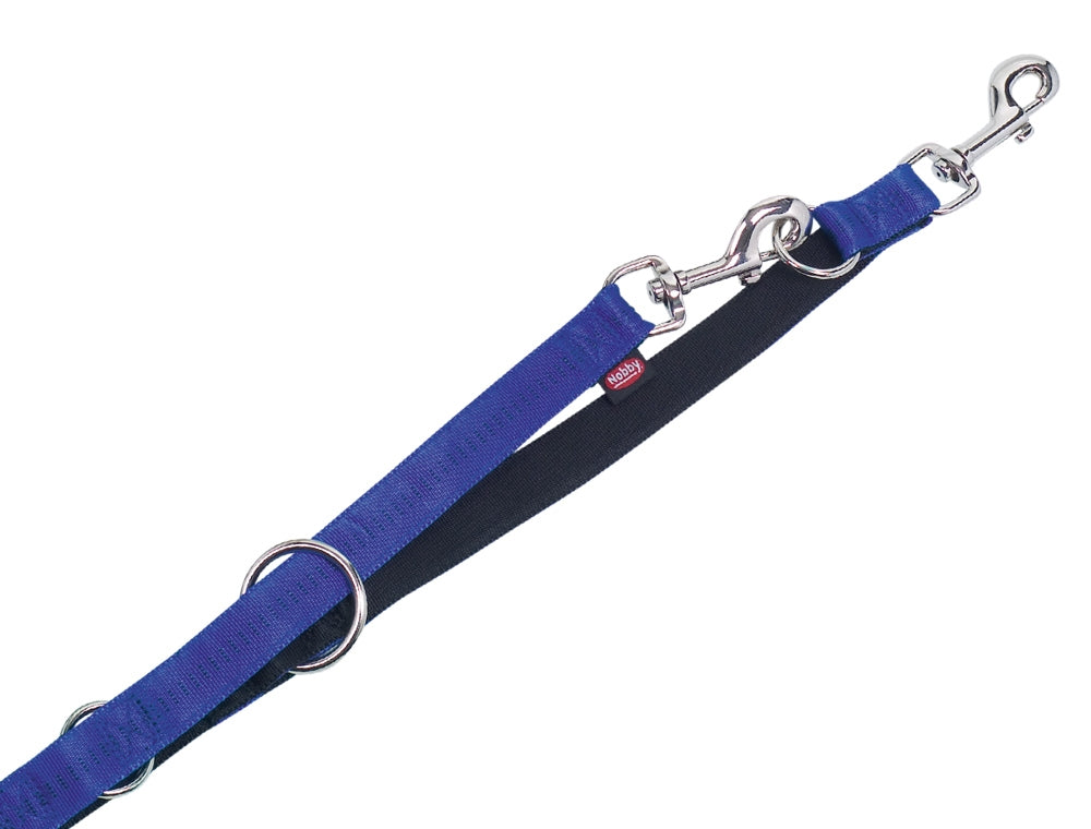 Training leash "Soft Grip blue