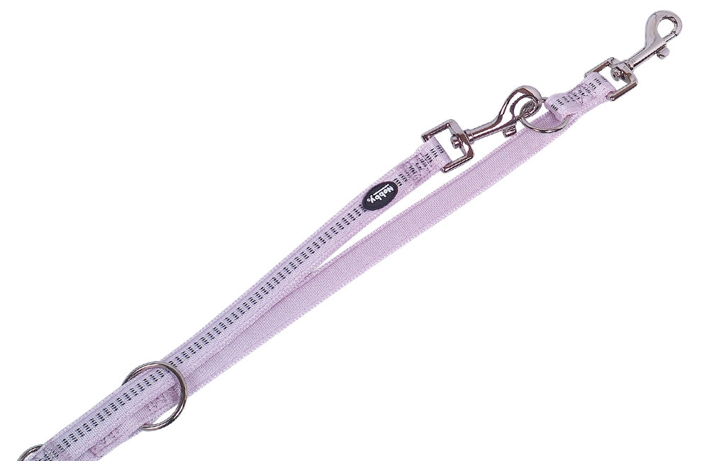 Training leash "Soft Grip lilac