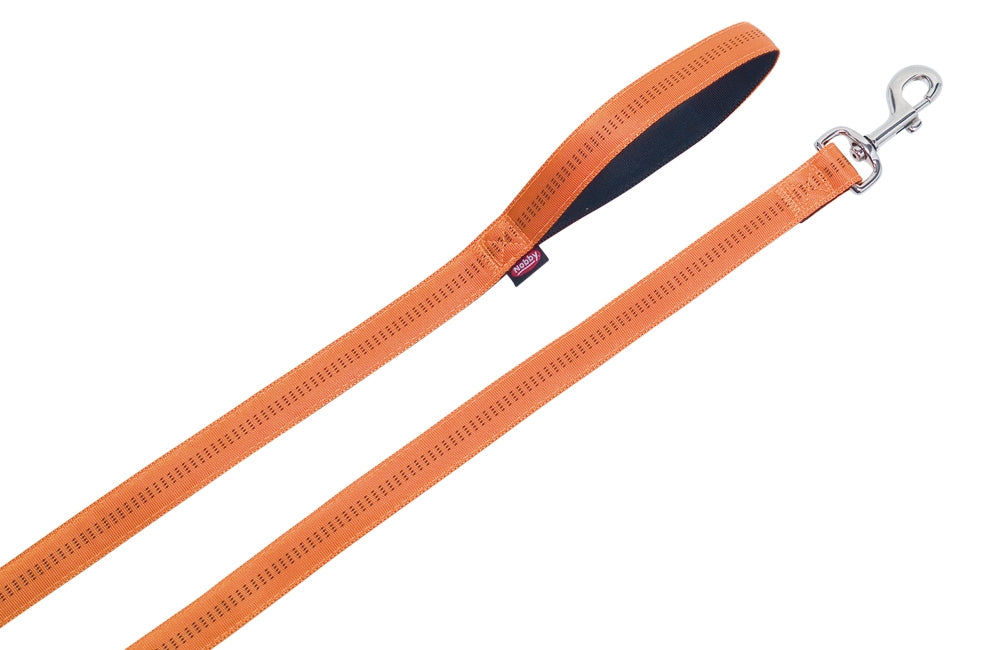 Soft Grip" leash Nobby orange