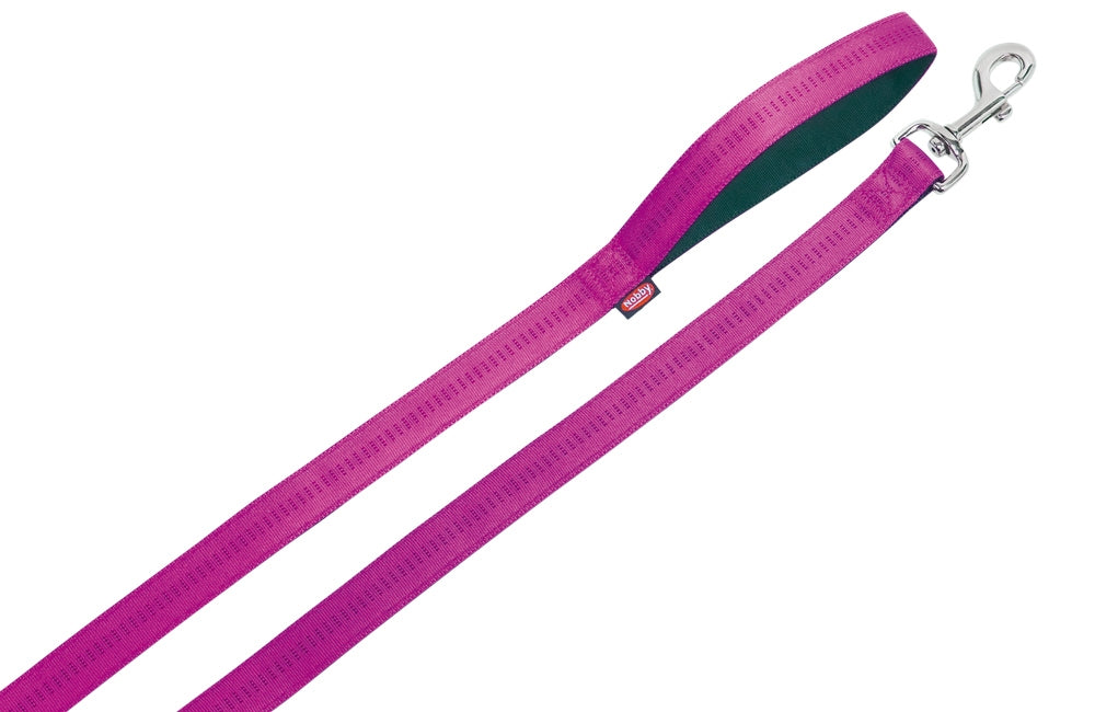 Soft Grip" leash Nobby Fuchsia
