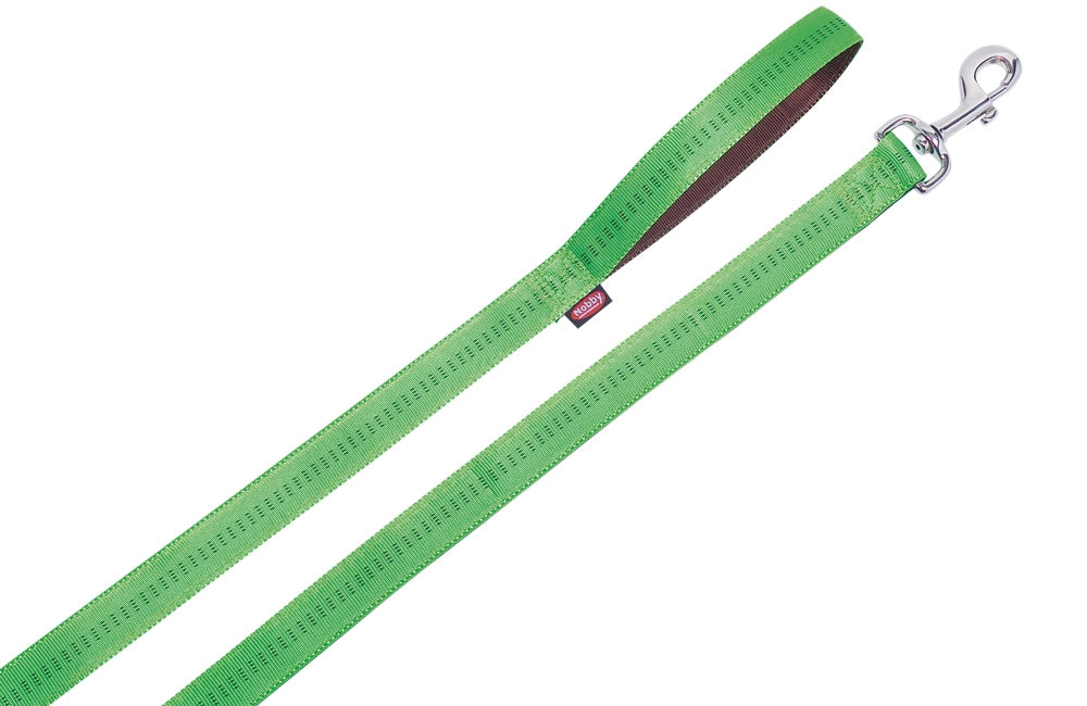 Soft Grip" leash Nobby light green