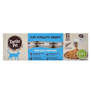 Earthz Pet Fish Health Topper for Cats - 5 Pack