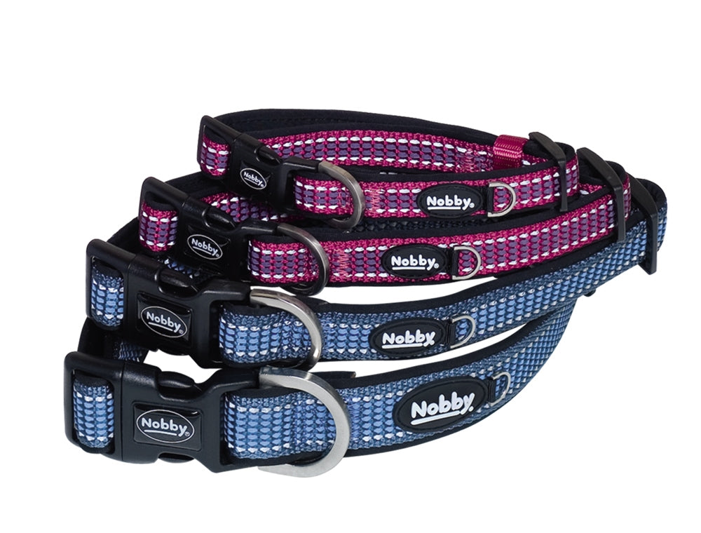 Nobby Kalea Collar Raspberry & Light Blue