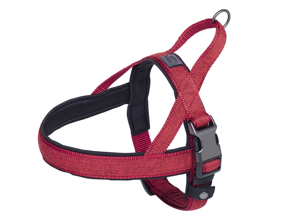 Premium Dog Harness Linen Deluxe - Norwegian Style Padded Harness with Handle Nobby