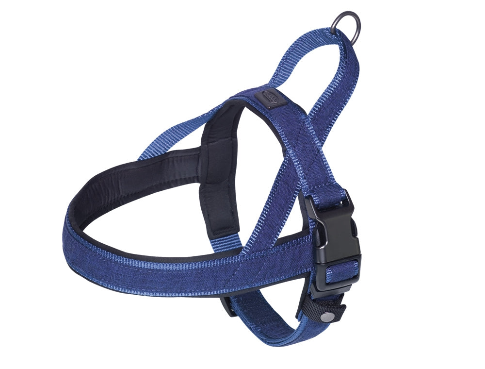 Premium Dog Harness Linen Deluxe - Norwegian Style Padded Harness with Handle Nobby