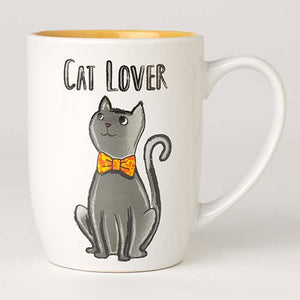 Petrageous Cat Lover Ceramic Mug - 24oz