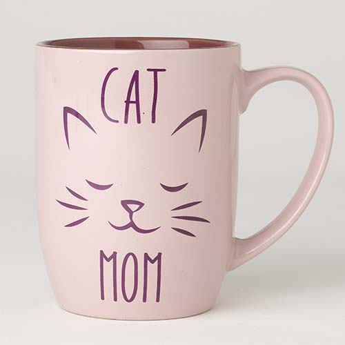 Petrageous Cat Mom Mug - Pink or Silver
