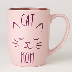 Petrageous Cat Mom Mug - Pink or Silver